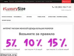 Sites similar to luxurysize.com.ua