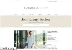 Sites similar to luxurysociety.com