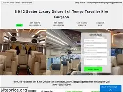 Sites similar to luxurytempotraveller.com
