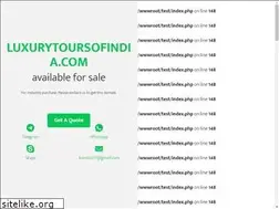 Sites similar to luxurytoursofindia.com