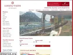 Sites similar to luxurytrains.in