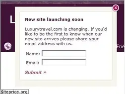 Sites similar to luxurytravel.com