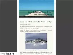 Sites similar to luxurytravelworld.wordpress.com