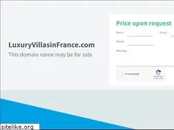 Sites similar to luxuryvillasinfrance.com