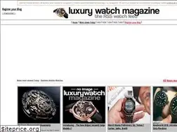 Sites similar to luxurywatchmagazine.com