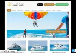Sites similar to luxuryyachtsdubai.com