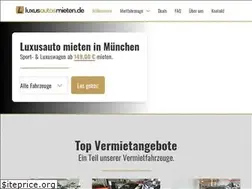 Sites similar to luxus-autos-mieten.de