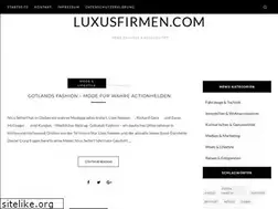 Sites similar to luxusfirmen.com
