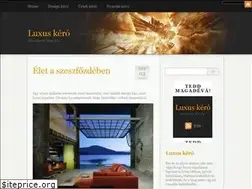 Sites similar to luxuskero.blog.hu