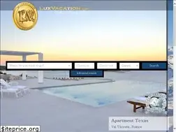 Sites similar to luxvacation.com