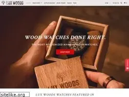 Sites similar to luxwoodwatches.com