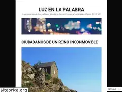Sites similar to luzenlapalabra.org