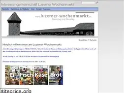 Sites similar to luzerner-wochenmarkt.ch