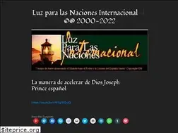 Sites similar to luzparalasnacionesinternacional.wordpress.com