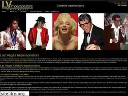 Sites similar to lvimpersonators.com
