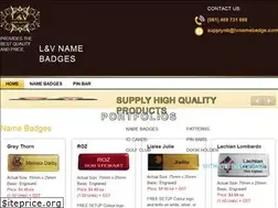 Sites similar to lvnamebadge.com