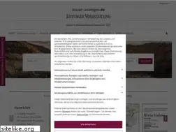 Sites similar to lvz-trauer.de