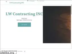 Sites similar to lwcontracting.com
