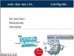 Sites similar to lwl-naturkundemuseum-muenster.de