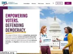 Sites similar to lwv.org