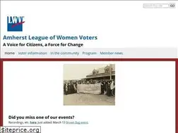 Sites similar to lwvamherst.org