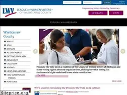Sites similar to lwvannarbor.org