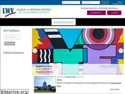 Sites similar to lwvclackamas.org