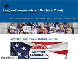 Sites similar to lwvdeschutes.org