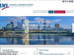 Sites similar to lwvgreatercleveland.org