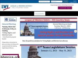 Sites similar to lwvhillcountrytexas.org