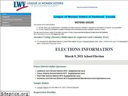 Sites similar to lwvkcvoterguide.org