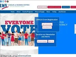 Sites similar to lwvlacrosse.org