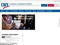 Sites similar to lwvlamv.org