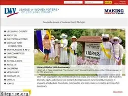 Sites similar to lwvleelanau.org