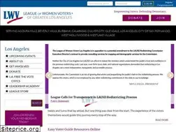 Sites similar to lwvlosangeles.org