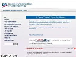 Sites similar to lwvlubbock.org