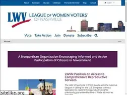 Sites similar to lwvnashville.org