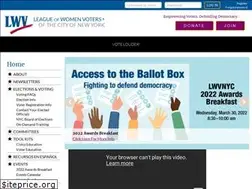 Sites similar to lwvnyc.org