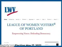Sites similar to lwvpdx.org