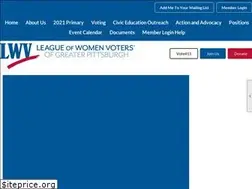 Sites similar to lwvpgh.org