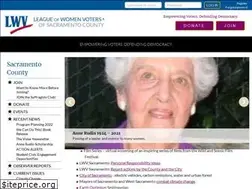 Sites similar to lwvsacramento.org