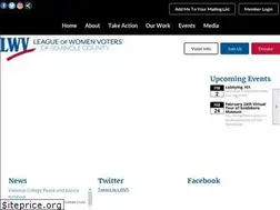 Sites similar to lwvseminole.org