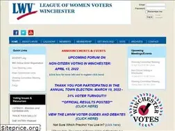 Sites similar to lwvwinchester.org