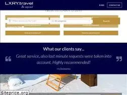 Sites similar to lxry.travel