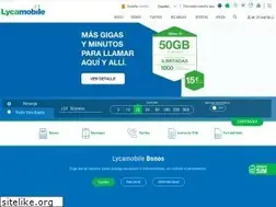 Sites similar to lycamobile.es