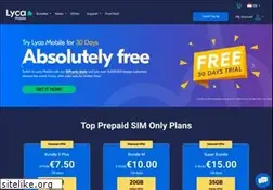 Sites similar to lycamobile.nl