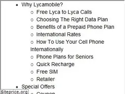 Sites similar to lycamobile.us