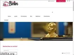 Sites similar to lycee-belin.fr