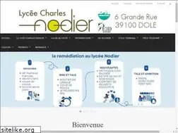 Sites similar to lycee-charles-nodier-ac-besancon.fr