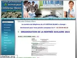 Sites similar to lycee-chateaublanc.net